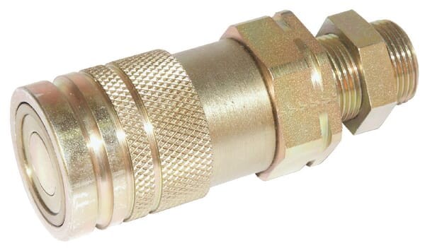 Szybkozłącze płaskie SKV-F gniazdo 3/8" gwint zewnętrzny grodziowy M20x1.5 12S SKVF10T20