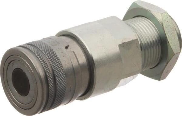 Szybkozłącze płaskie SKV-F gniazdo 1/2" gwint zewnętrzny grodziowy M30x2 20S SKVF12T30