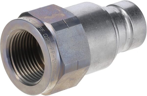 Szybkozłącze płaskie SKV-M wtyczka 3/4" gwint wewnętrzny 1" BSP SKVM19C16