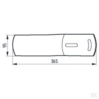Listwa tylna odkładni, prawa 5040053387 | poltechparts.pl
