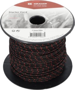 Linka rozrusznika 2.5 mm x 100 m czarna  KR0251000B