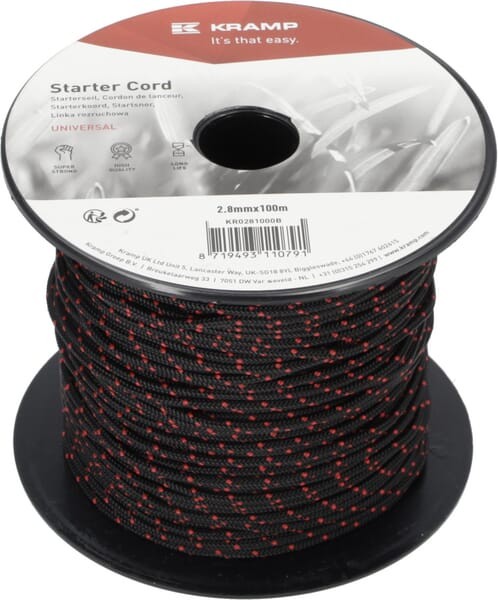 Linka rozrusznika 2.8 mm x 100 m czarna KR0281000B