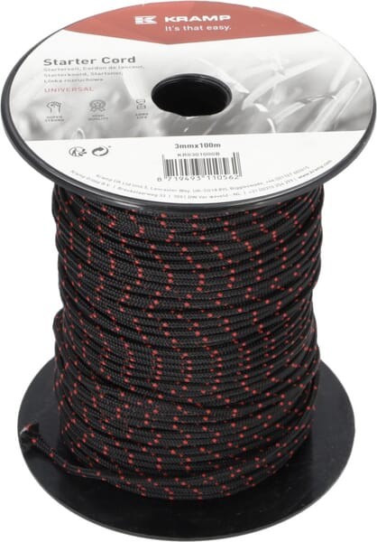 Linka rozrusznika 3.0 mm x 100 m czarna KR0301000B