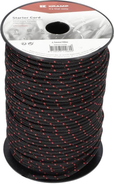 Linka rozrusznika 4.5 mm x 100 m czarna KR0451000B