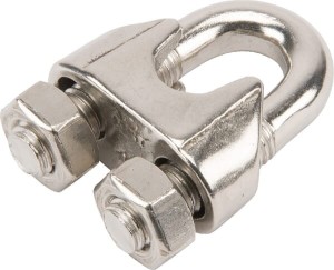 Zacisk do lin A4, 12 mm WL12RVS