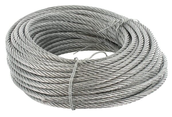 Lina stalowa ocynk Kramp, 6 mm 30 m WR06030L