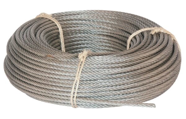 Lina stalowa ocynk Kramp, 7 mm 30 m WR07030