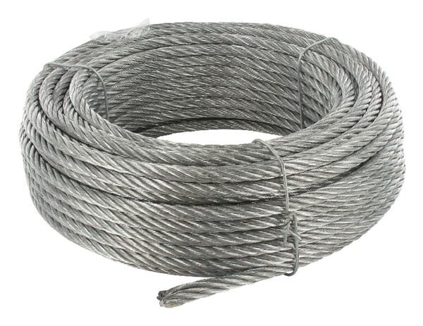Lina stalowa ocynk Kramp, 8 mm 30 m WR08030L