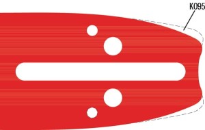Prowadnica AdvanceCut™ seria 91 16" 3/8" 1.3 mm 160SXEA095
