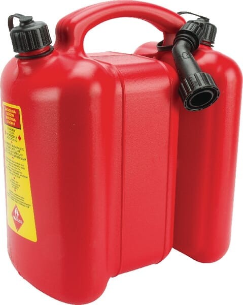 Kanister podwójny Tecomec, czerwony 6+3 l 51709017