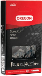 Łańcuch tnący, .325, 51 ogniw 12" Speedcut™ Nano, Oregon 80TXL051E