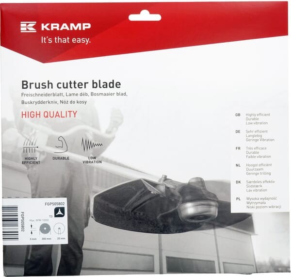 Nóż do kosy 3 zęby, L:300 Ø 20 3 mm FGP505802