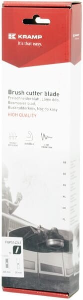 Nóż do kosy 2 zęby mulczujący, L:300 Ø 20 4 mm FGP514241