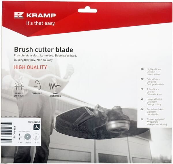 Nóż do kosy 3 zęby, L:350 Ø 20 4 mm FGP514258