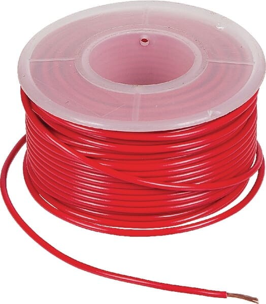 Przewód elektryczny uniwersalny, 30 m 1 x 1.31 mm² AVG 16 czerwony FGP011938