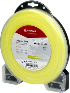 Żyłka tnąca Ø 3 mm 56 m okrągła żółta Kramp NL3056RKR