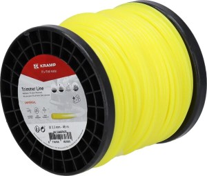 Żyłka tnąca Ø 3.3mm 46m okrąła żółta Kramp NL3346RKR