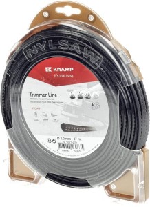 Żyłka tnąca Ø 3.5mm 27m kwadratowa Nylsaw czarna Kramp NL3527NKR