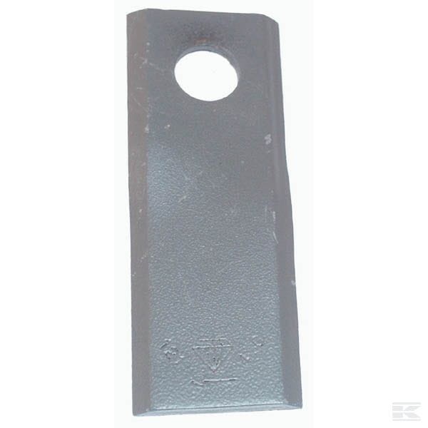 Nożyk kosiarki, 122 x 45 x 4, Ø 18,25, prawy, 