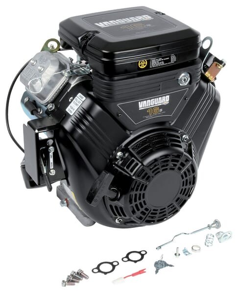 Silnik, wał poziomy, 16 KM Vanguard, dwucylindrowy Briggs & Stratton 3054470609G1