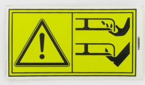 Naklejka "keep hands away" 1143566991