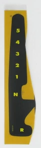 Naklejka – wskaźnik biegów 1143572101