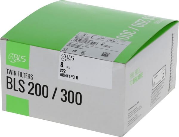 Filtropochłaniacz BLS 222 ABEK1P3 R 8 szt. BLS8011113P008
