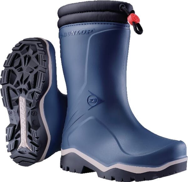 Kalosze dziecięce, niebiesko / czarne roz. 32 Blizzard Dunlop K35406132