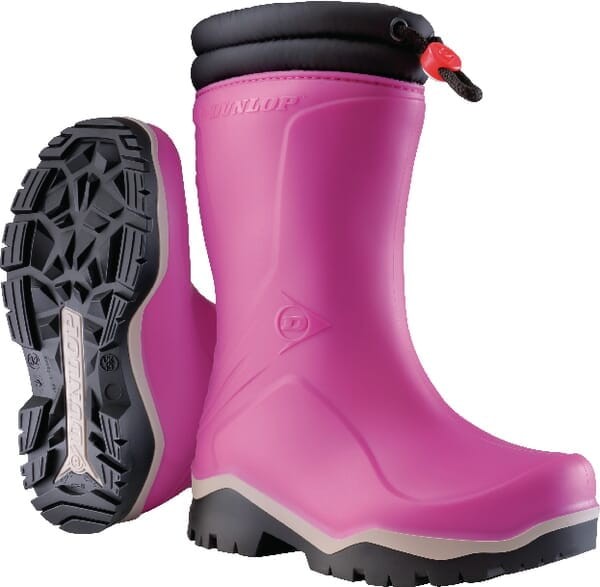 Kalosze dziecięce, różowo / czarne roz. 26 Blizzard Dunlop K37406126