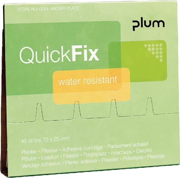 Zestaw uzupełniający plastrów wodoodpornych QuickFix 6x45 szt. PLUM5511