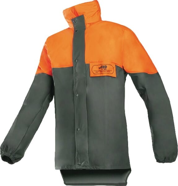 Kurtka przeciwdeszczowa, zielony-pomarańczowy, rozmiar 2XL, Outdoor, SIP 1SJ32XL