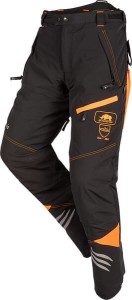 Spodnie dla pilarzy, roz. 2XL czarno/pomarańczowe, Ninja 1SPO718R2XL
