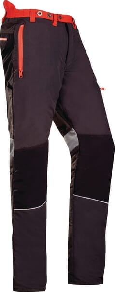 Spodnie dla pilarza roz. 2XL, szary/czerwony SIP 1SPV59392XL