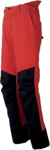 Spodnie dla pilarza roz. 3XL, czerwony SIP 1XSPXXXL
