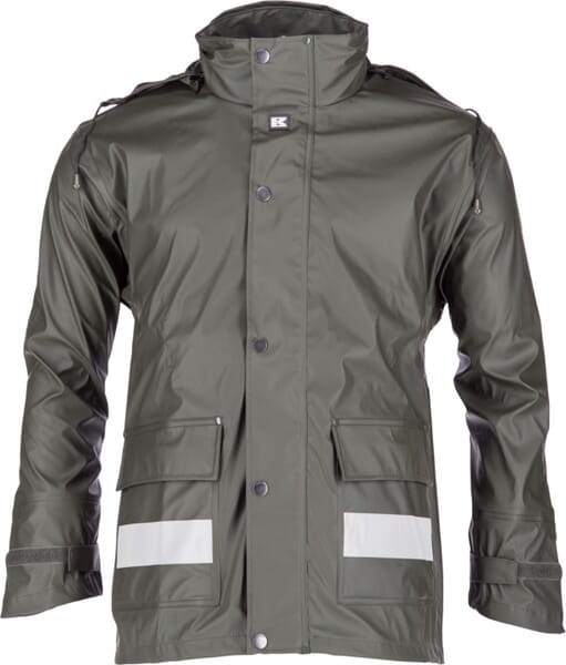 Kurtka przeciwdeszczowa, zielona, roz. 5XL, Kramp Protect, Kramp KW3182025068