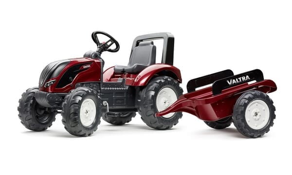 Traktor Valtra z przyczepą F4000AB