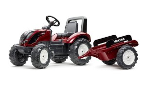 Traktor Valtra z przyczepą F4000AB