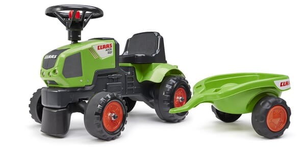 Jeździk Claas z przyczepą F1012B