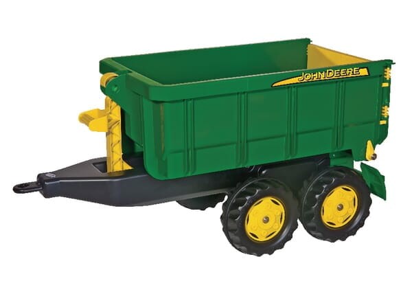 Przyczepa dwuosiowa John Deere, do ciągnika z napędem na pedały R12509