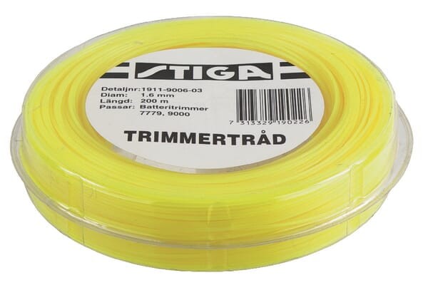 Żyłka tnąca Ø 1.6mm 200m żółta Stiga 1911900604