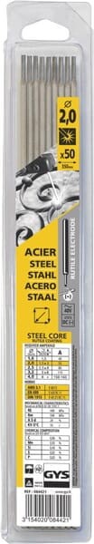 Elektrody spawalnicze 50szt. stal Ø2 084421GYS