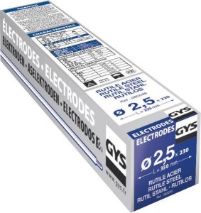 Elektr. rutyl.2,5x350mm (230x) 085039GYS