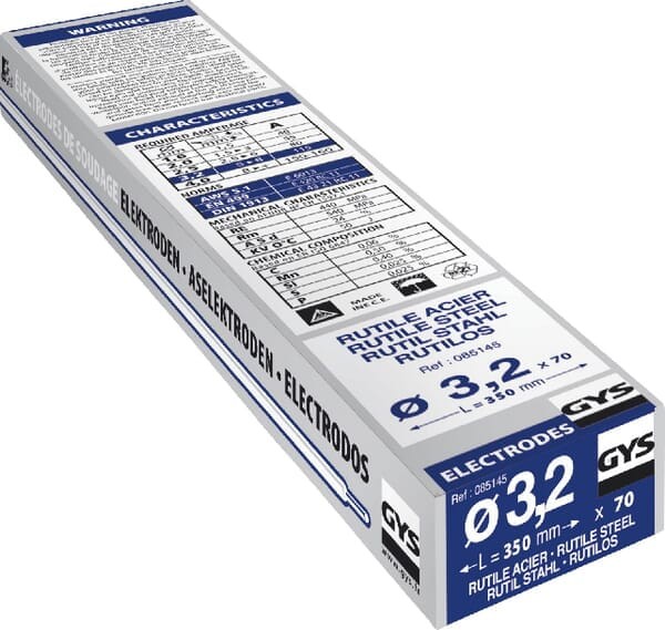 Elektroda rutylowa 3.2x350 mm (70 szt.) 085145GYS