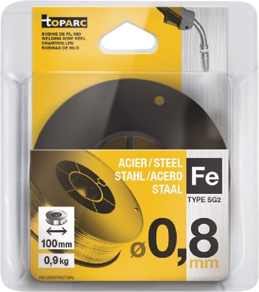 Drut spawalniczy SG2 0.8 mm 0.9 kg 086609GYS
