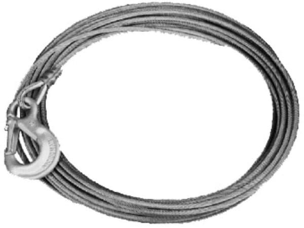 Lina stalowa z hakiem 6 mm x 15 m 2221006