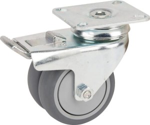 Podwójne koła skrętne 2977PJP075P50