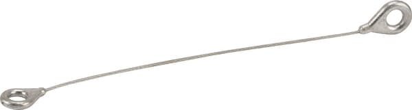 Linka stalowa z 2 oczkami 3840403000
