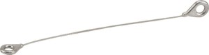 Linka stalowa z 2 oczkami 3840403000