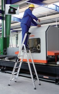 Drabina stojąca jednostronna 1x6 stopni 40106GST