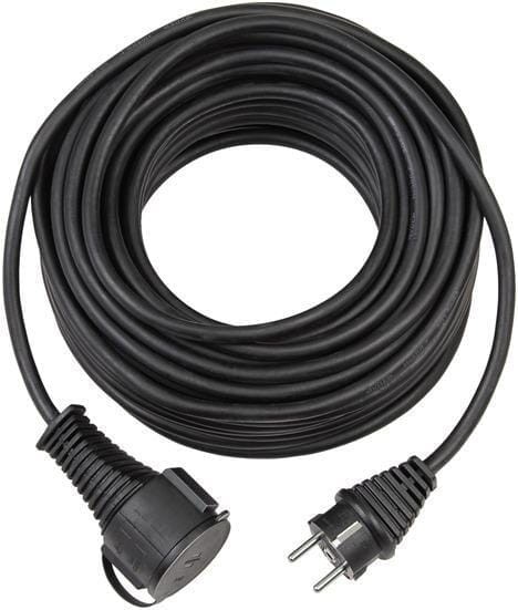 Przedłużacz czarny 3x1.5 mm² 25 m EM1161470
